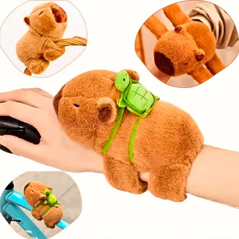 CAPIVARA PULSEIRA 15X10CM # OK414@