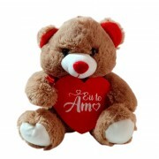 URSO SENTADO C/CORACAO 20CM # FE7220