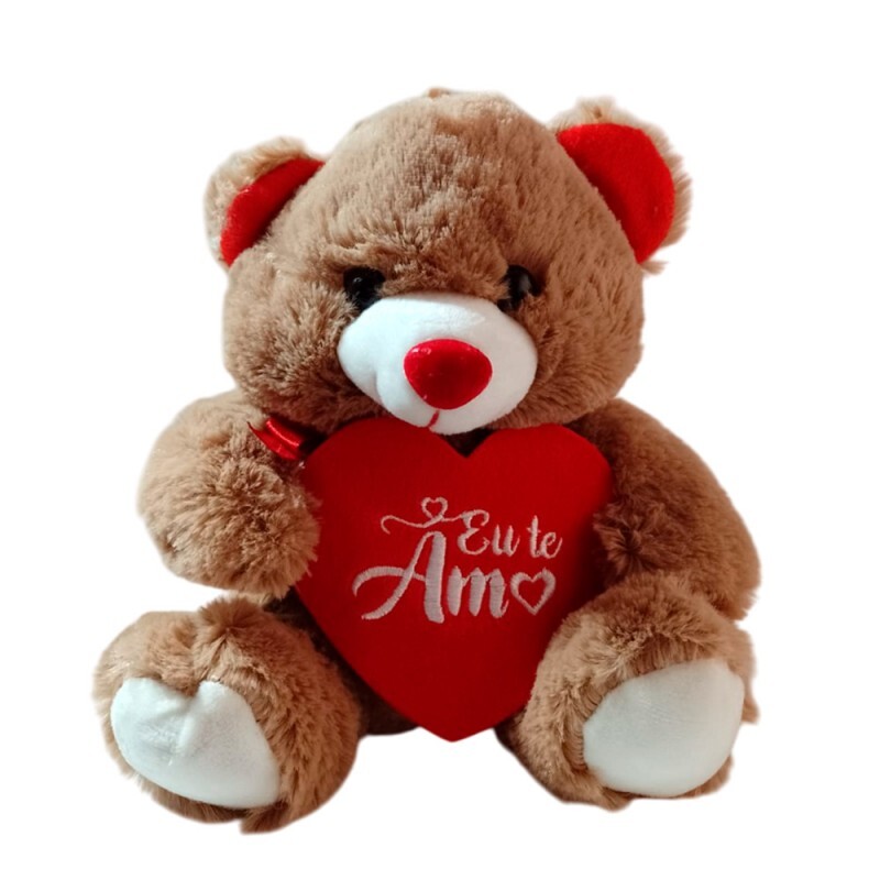 URSO SENTADO C/CORACAO 20CM # FE7220