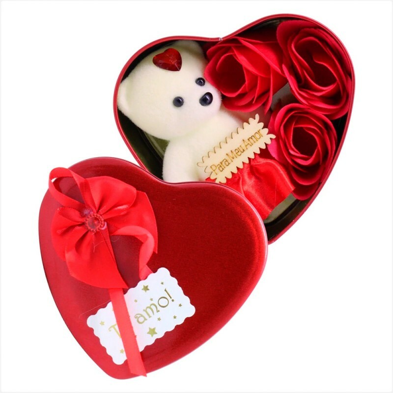 URSO NA LATA CORACAO 12X11CM #4677@