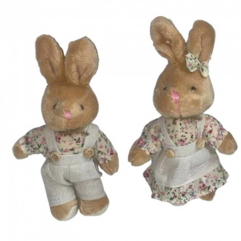 COELHO C/ROUPA 18CM # F6600059