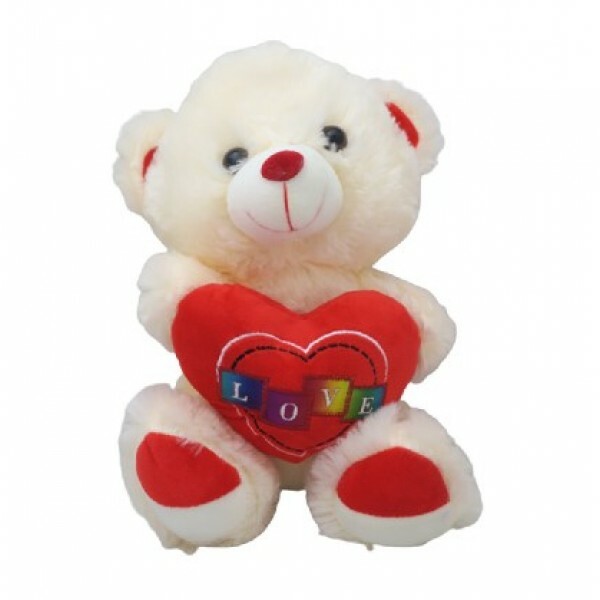 URSO CORACAO VERMELHO LOVE 30CM # 7026...