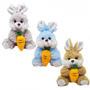 COELHO SENTADO C/CENOURA 23CM # F1613 COELHO SENTADO C/CENOURA 23CM # F1613