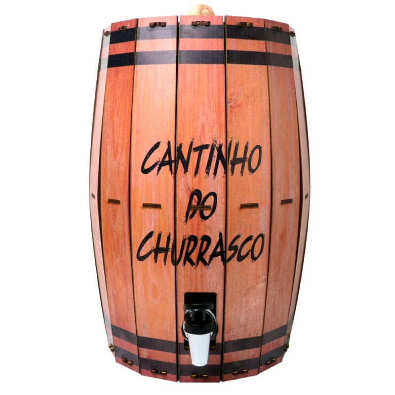 PINGOMETRO BARRIL CANTINHO DO CHURRASCO # 27...