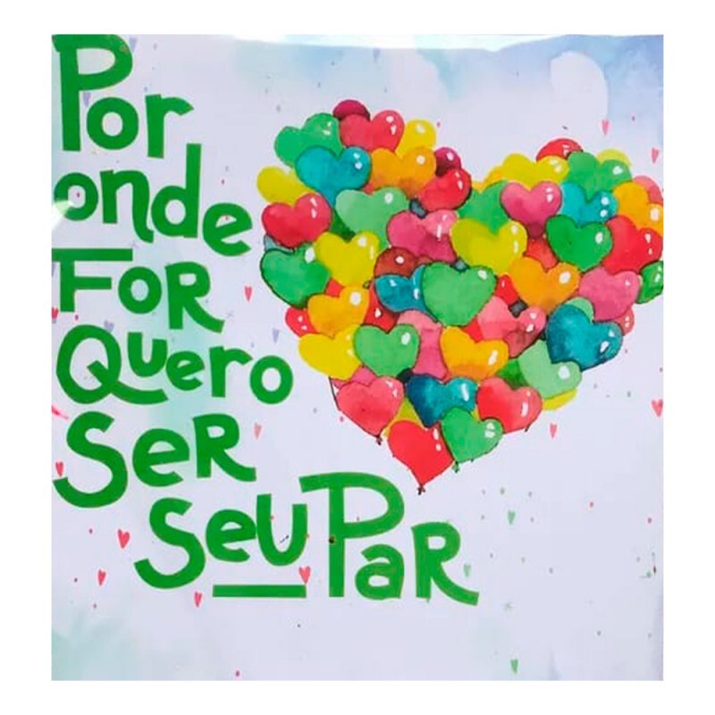QUADRO POR ONDE FOR 20X20CM # QQ1003