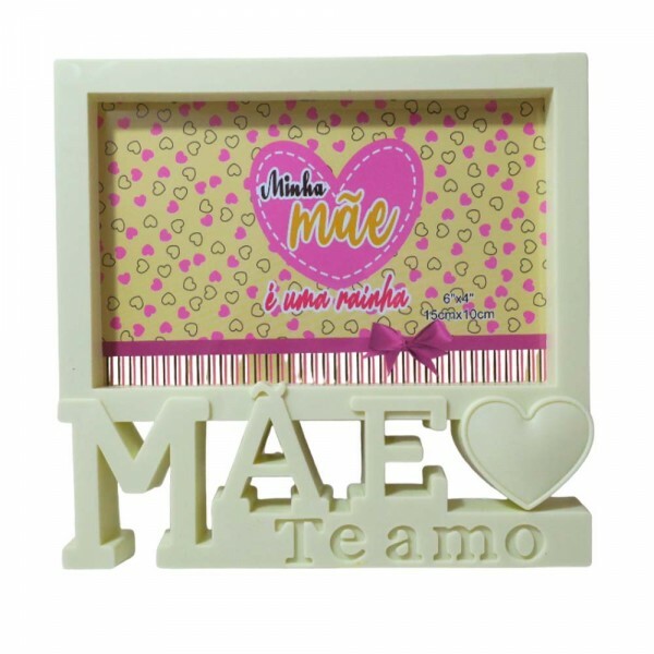 PORTA RETRATO MAE AMARELO 10X15CM # HP68418