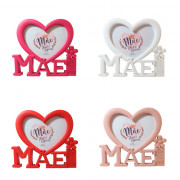 PORTA RETRATO CORACAO MAE ESPECIAL 15X10CM# 6207