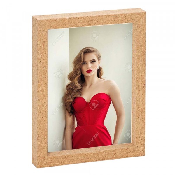 PORTA RETRATO MDF C/CORTICA 20X25CM # 14613