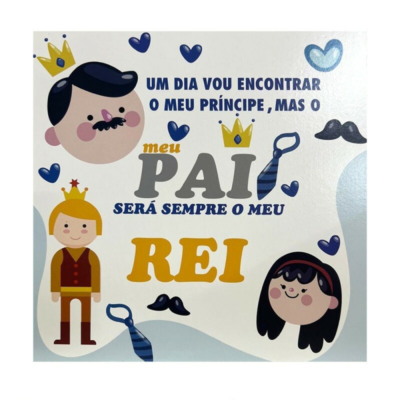 QUADRO UM DIA VOU ENCONTAR 20X20CM # QQ1018
