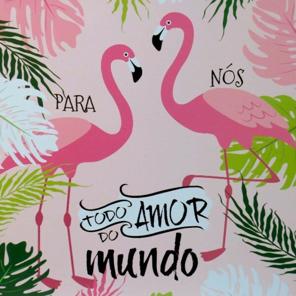 QUADRO TODO AMOR  20X20 CM # QQ1020