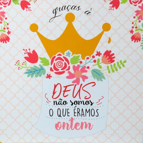 QUADRO GRACAS A DEUS 20X20 CM # QQ1020