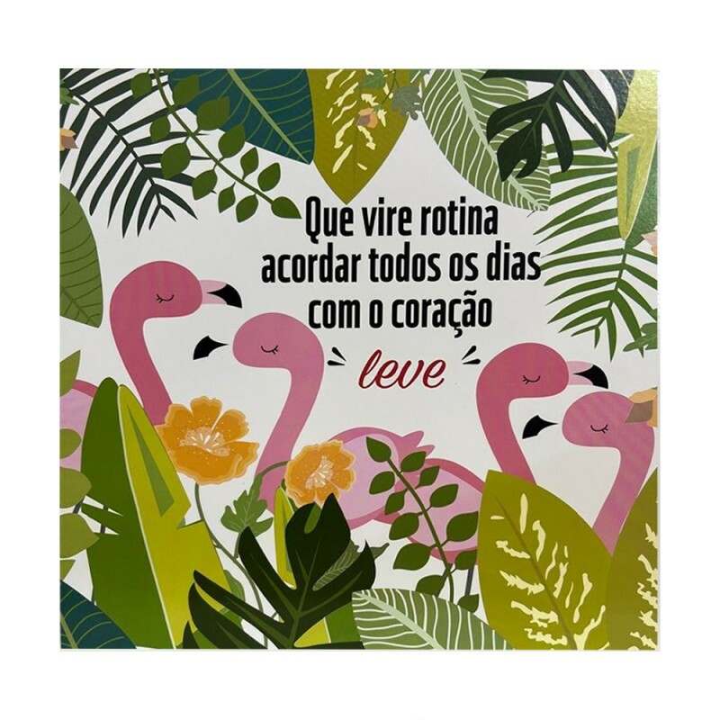 QUADRO QUE VIRE ROTINA 20X20CM # QQ1021