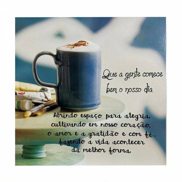 QUADRO QUE A GENTE COMECE 20X20CM # QQ1021