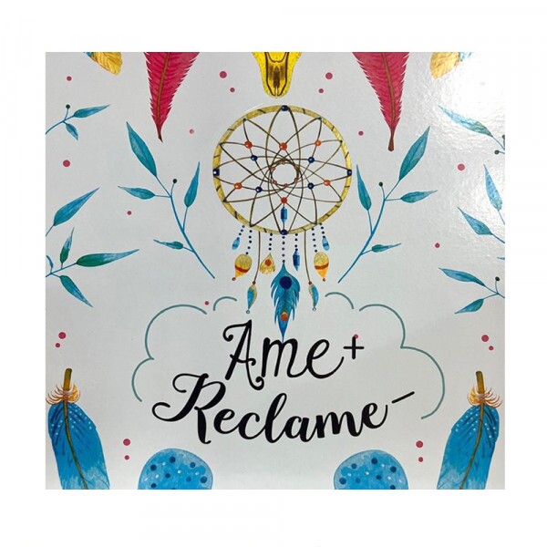 QUADRO AME + RECLAME 20X20CM # QQ1025