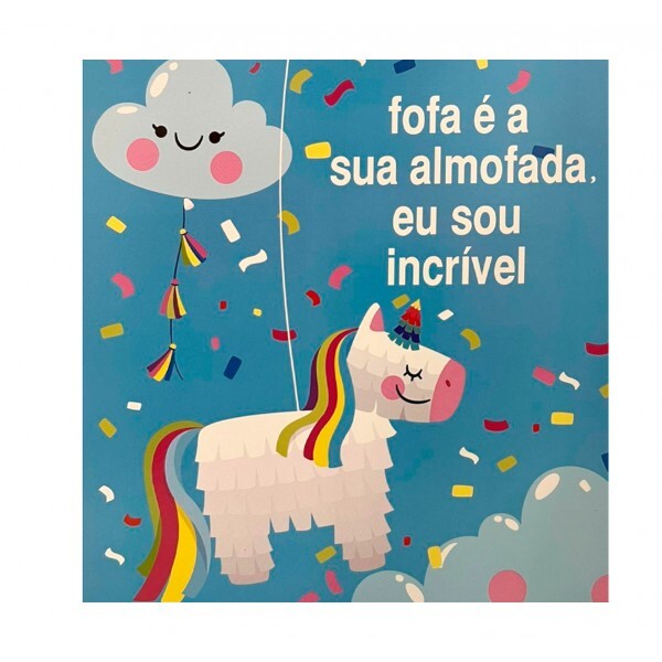 QUADRO FOFA E A SUA 20X20CM # QQ1028