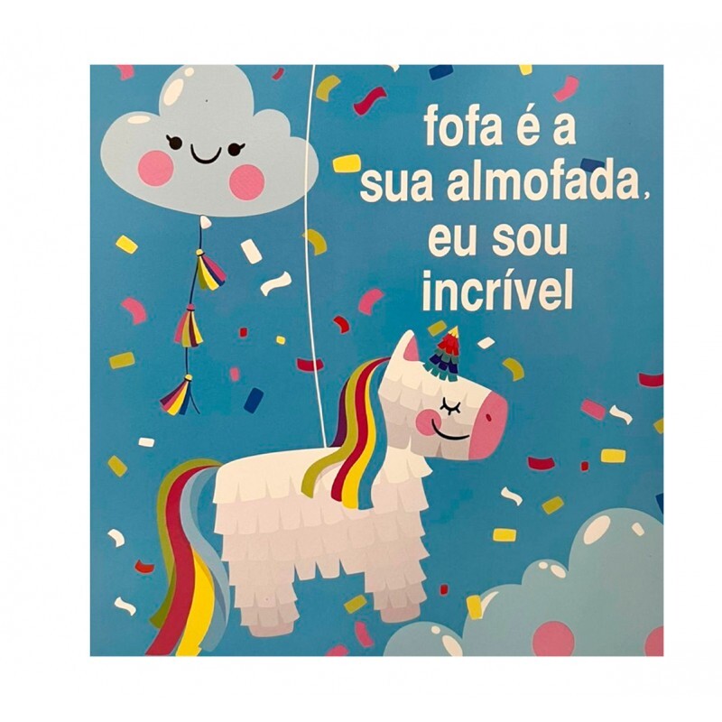 QUADRO FOFA E A SUA 20X20CM # QQ1028
