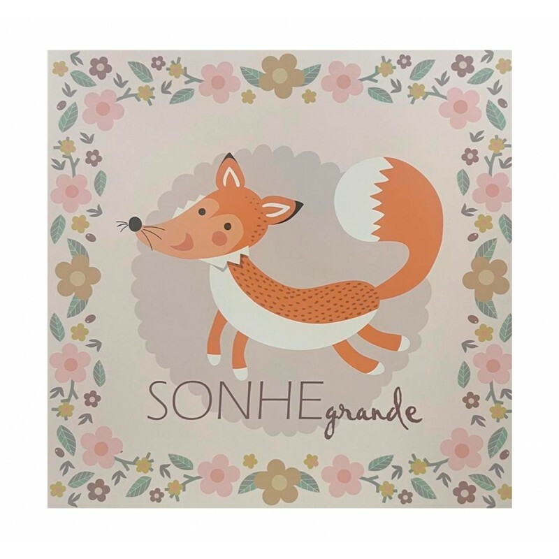 QUADRO SONHE GRANDE 20X20 CM #QQ1029