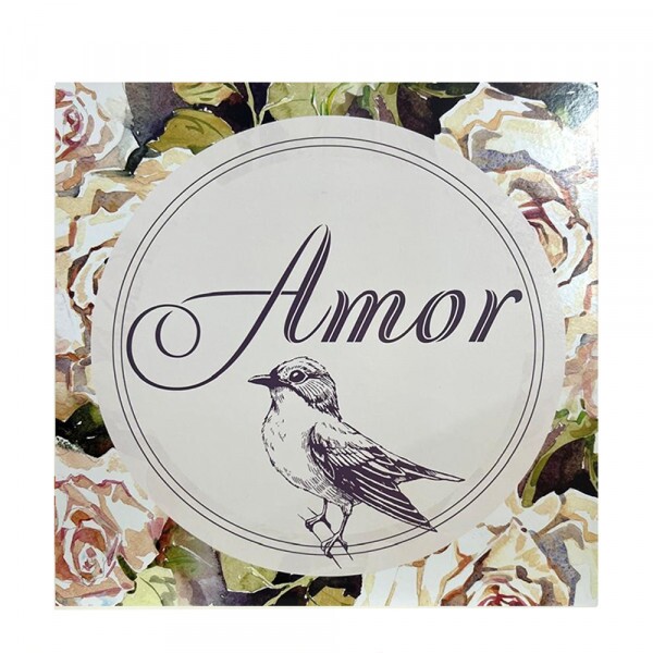 QUADRO AMOR 20X20CM # QQ1011