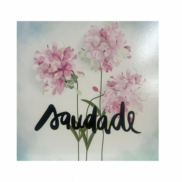 QUADRO SAUDADE 20X20CM # QQ1006