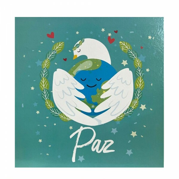 QUADRO PAZ 20X20CM # QQ1006