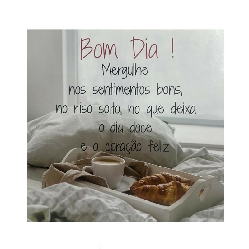 QUADRO BOM DIA! 20X20CM # QQ1006