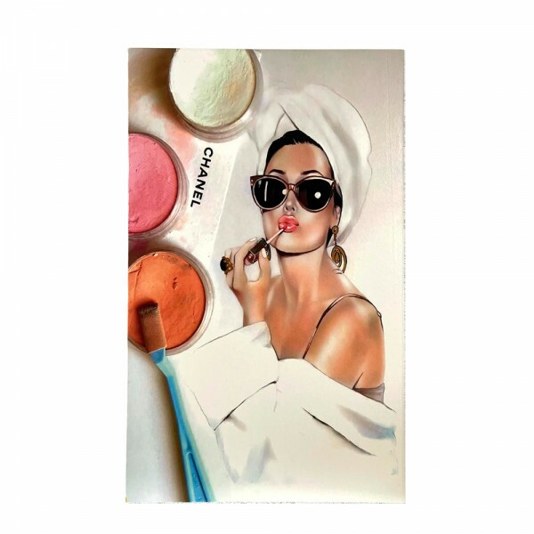 QUADRO MULHER MAQUEADA 20X30CM # QQ2004 QUADRO MULHER MAQUEADA 20X30CM # QQ2004