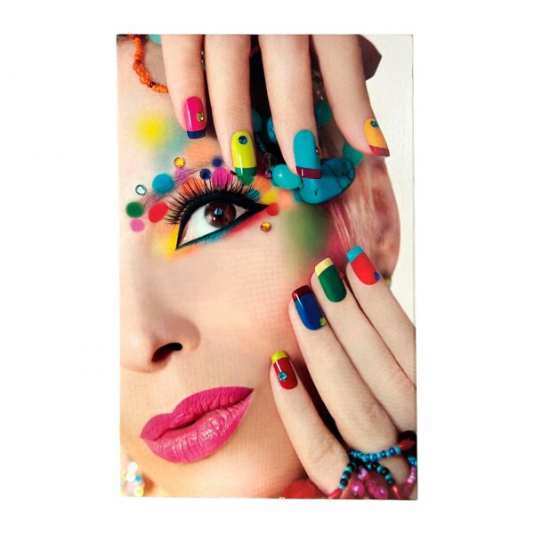 QUADRO MULHER MAQUEADA 20X30CM # QQ2004 QUADRO MULHER MAQUEADA 20X30CM # QQ2004