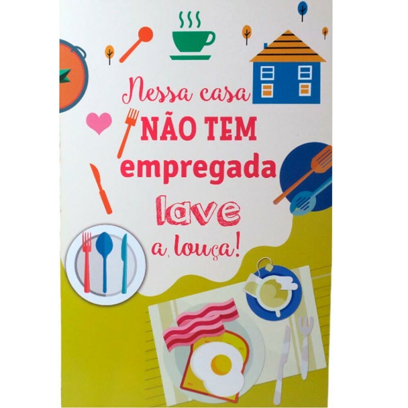 QUADRO NESSA CASA NAO TEM 20X30CM # QQ2020