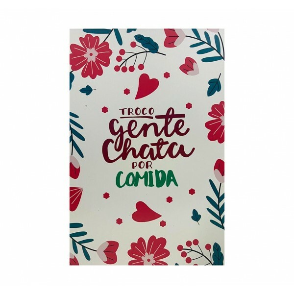 QUADRO TROCO GENTE CHATA 20X30CM # QQ2021