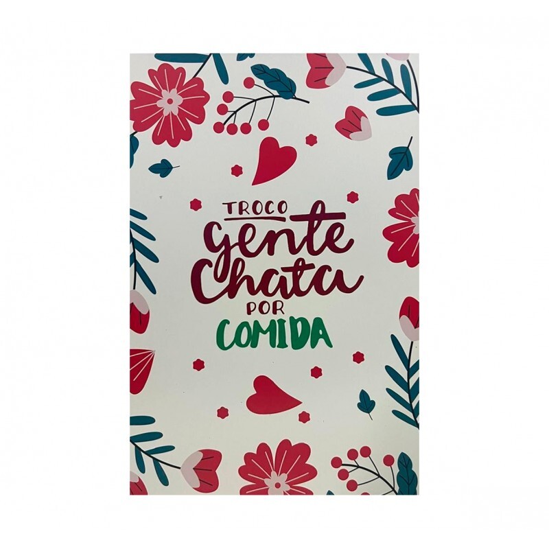 QUADRO TROCO GENTE CHATA 20X30CM # QQ2021