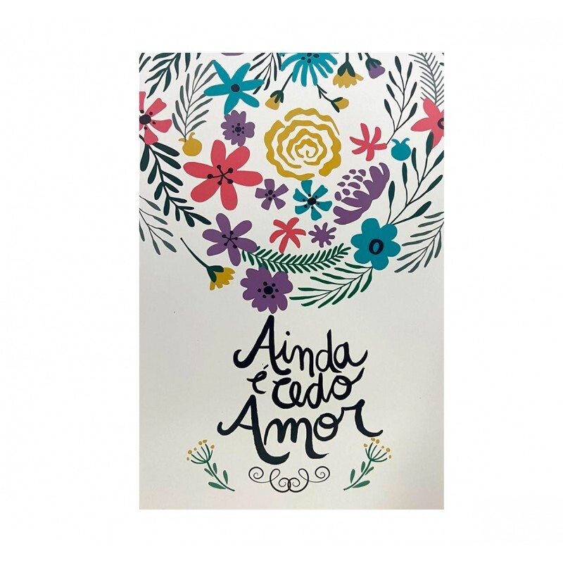 QUADRO AINDA E CEDO AMOR 20X30CM # QQ2021