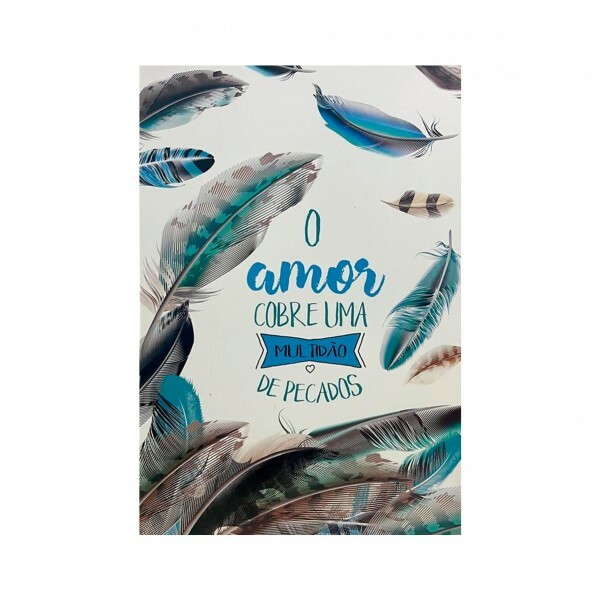 QUADRO O AMOR COBRE 20X30CM # QQ2021