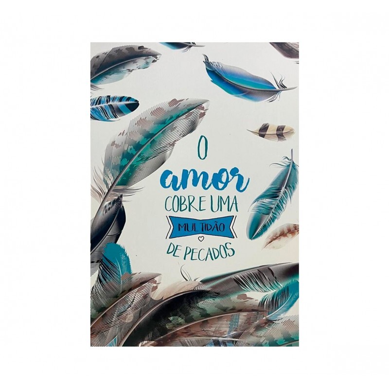 QUADRO O AMOR COBRE 20X30CM # QQ2021