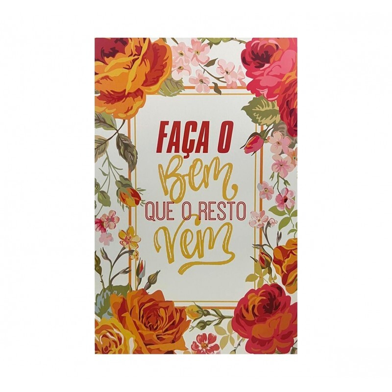 QUADRO  FACA O BEM 20X30CM # QQ2021