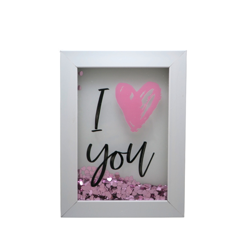 QUADRO YOU & ME  BRANCO 20X15CM # SXDD-4888