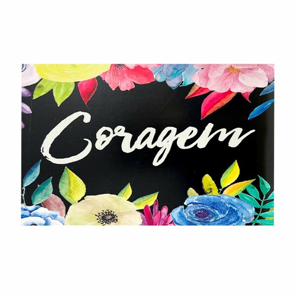QUADRO CORAGEM 20X30CM # QQ2001