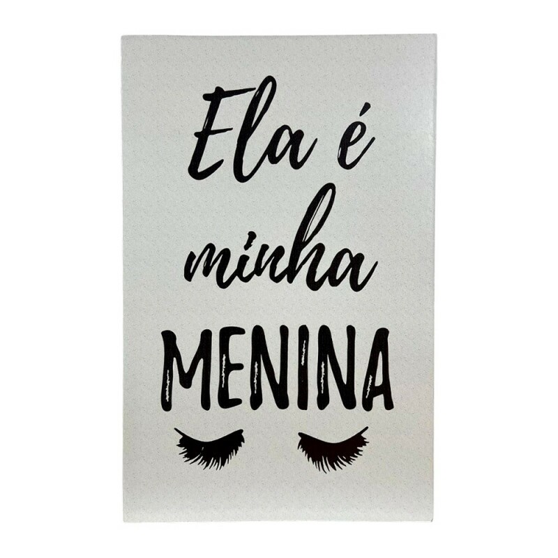 QUADRO ELA E MINHA MENINA 20X30CM # QQ2001