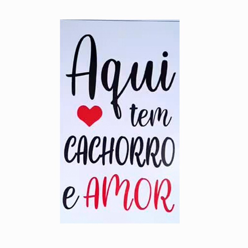 QUADRO METAL AMOR  30X40CM # 3041