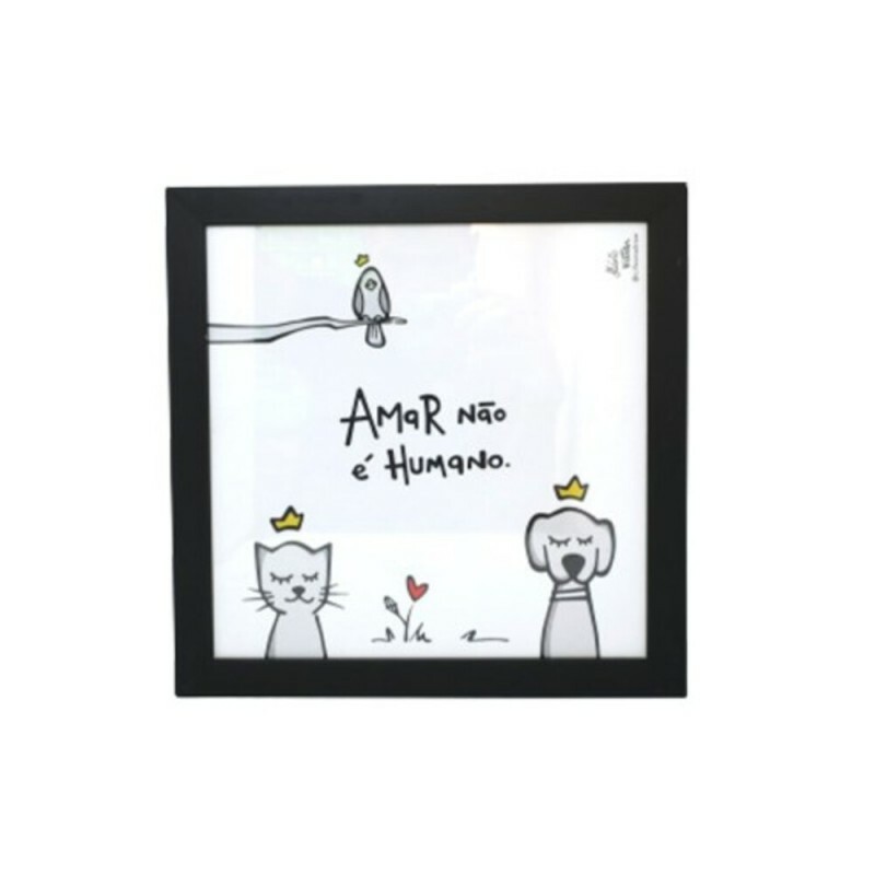 QUADRO DECORATIVO AMAR 20X25CM # 401