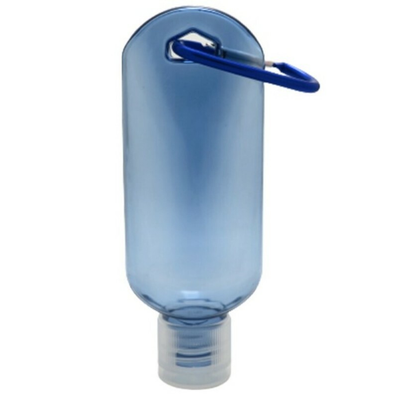 PORTA ALCOOL GEL MOSQUETAO AZUL # SA6199