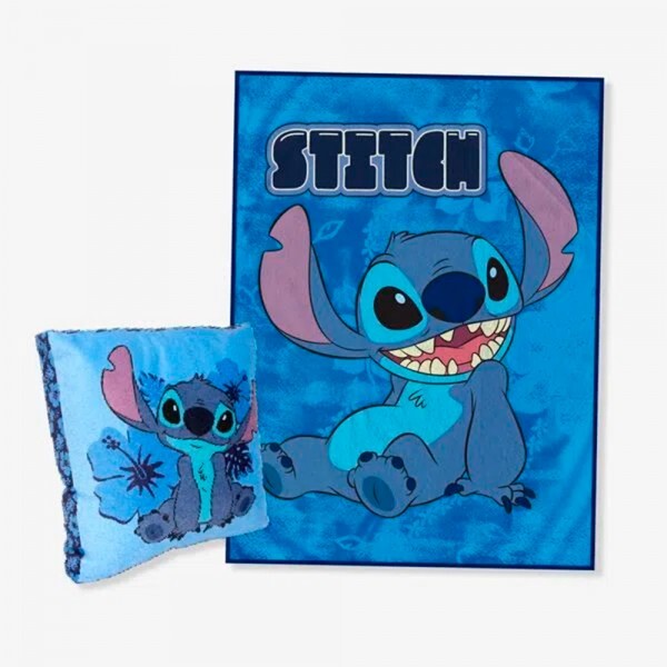 KIT ALMOFADA E MANTA STITCH C/2 PCS #10140899
