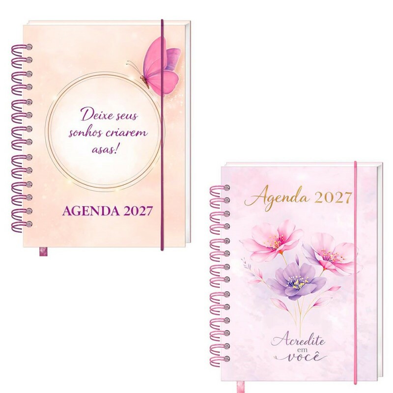 AGENDA 2027 13.7X18.9CM 168 FOLHAS # SXFS-14809 AGENDA 2027 13.7X18.9CM 168 FOLHAS # SXFS-14809