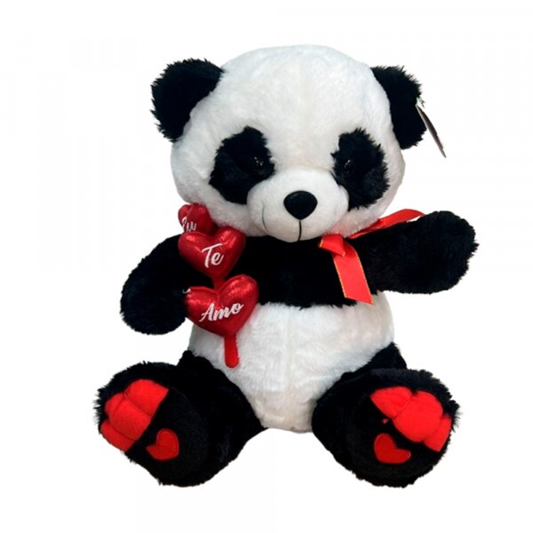 PANDA CORACAO 42X33CM # FE6867