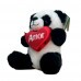 PANDA C/CORACAO 22X20CM # FE7407
