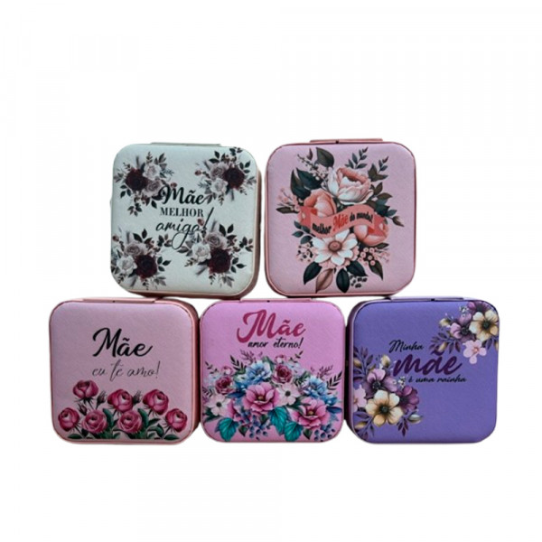 PORTA JOIA MAE FRASES 10X5CM # HS83643