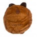 MOCHILA CAPIVARA C/TOUCA 34CM # L-1769