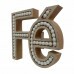 PLACA FE LUXO 12.5X13.8X2CM  # 7617