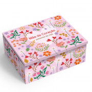 PORTA JOIAS MAE DE CORACAO 14X11.5X5.5CM # 4055