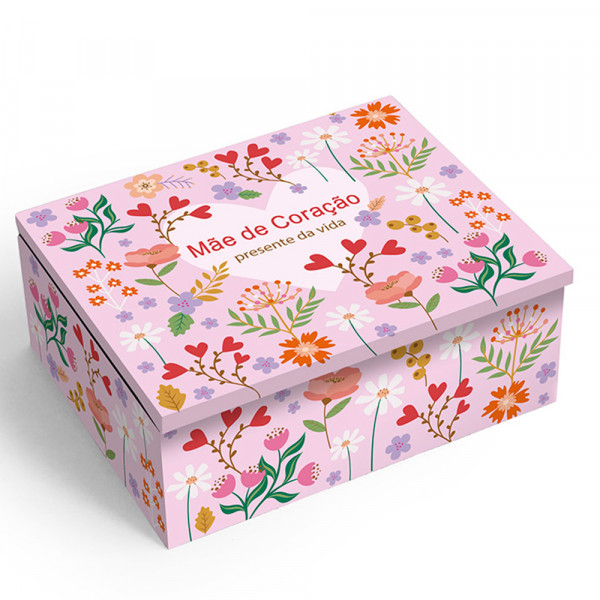 PORTA JOIAS MAE DE CORACAO 14X11.5X5.5CM # 4055