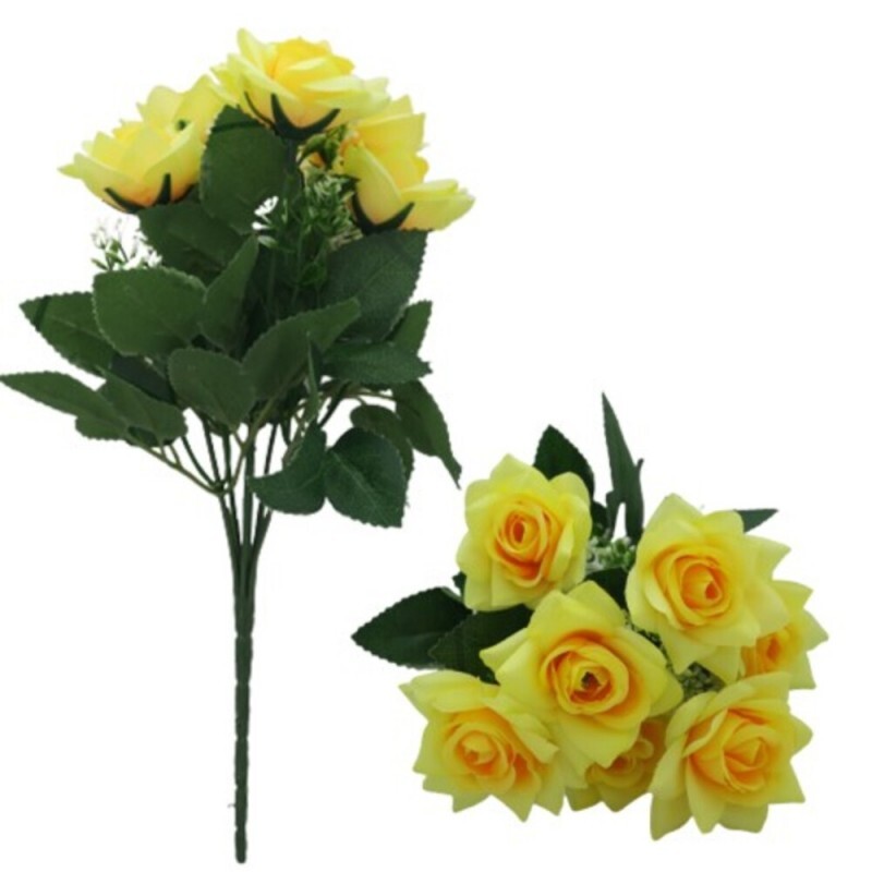 BUQUE ROSAS AMARELA 31CM # FLOA94